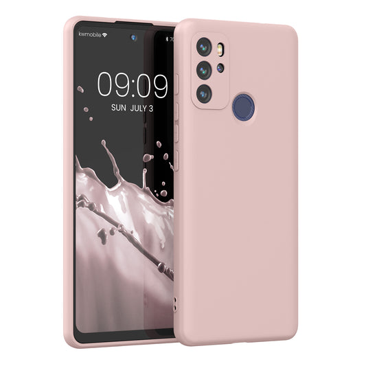 kwmobile Handyhülle für Motorola Moto G60S Hülle - Schutzhülle Cover mit kabellosem Laden