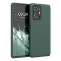 kwmobile Handyhülle für Xiaomi 11T / 11T Pro Hülle - TPU Case - Kabelloses Laden - Schutzhülle Cover in Moosgrün Moosgrün  