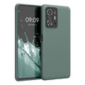 kwmobile Handyhülle für Xiaomi 11T / 11T Pro Hülle - TPU Case - Kabelloses Laden - Schutzhülle Cover in Blaugrün Blaugrün  