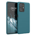 kwmobile Handyhülle für Xiaomi 11T / 11T Pro Hülle - TPU Case - Kabelloses Laden - Schutzhülle Cover in Petrol matt Petrol matt  