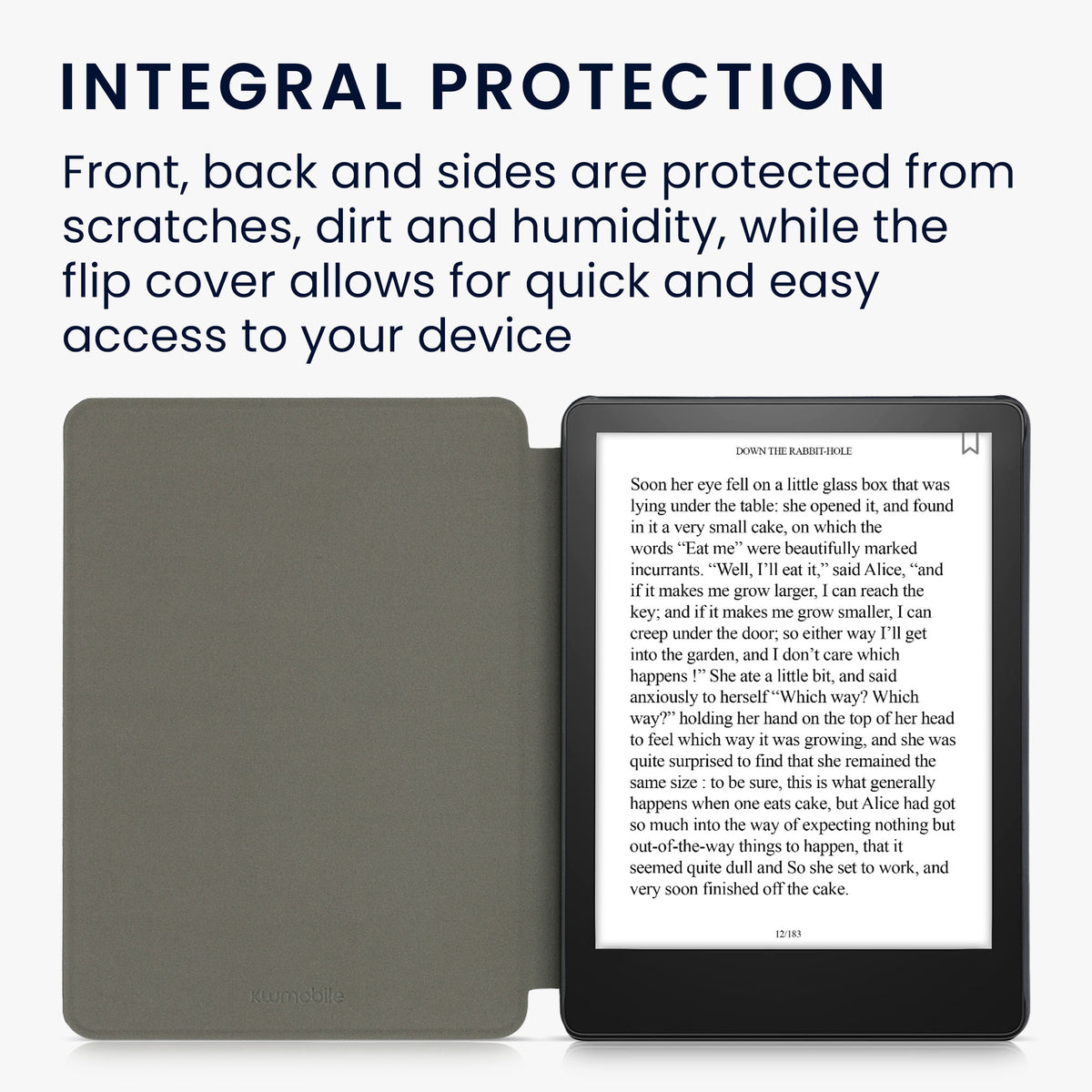Kindle Paperwhite 11. Generation 2021 Kunstleder Klapphülle