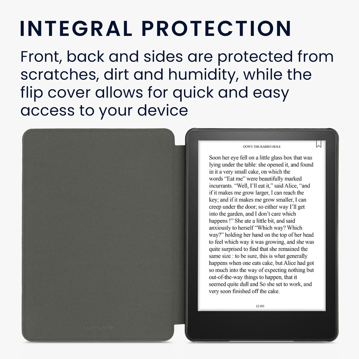 Kindle Paperwhite 11. Generation 2021 Kunstleder Klapphülle