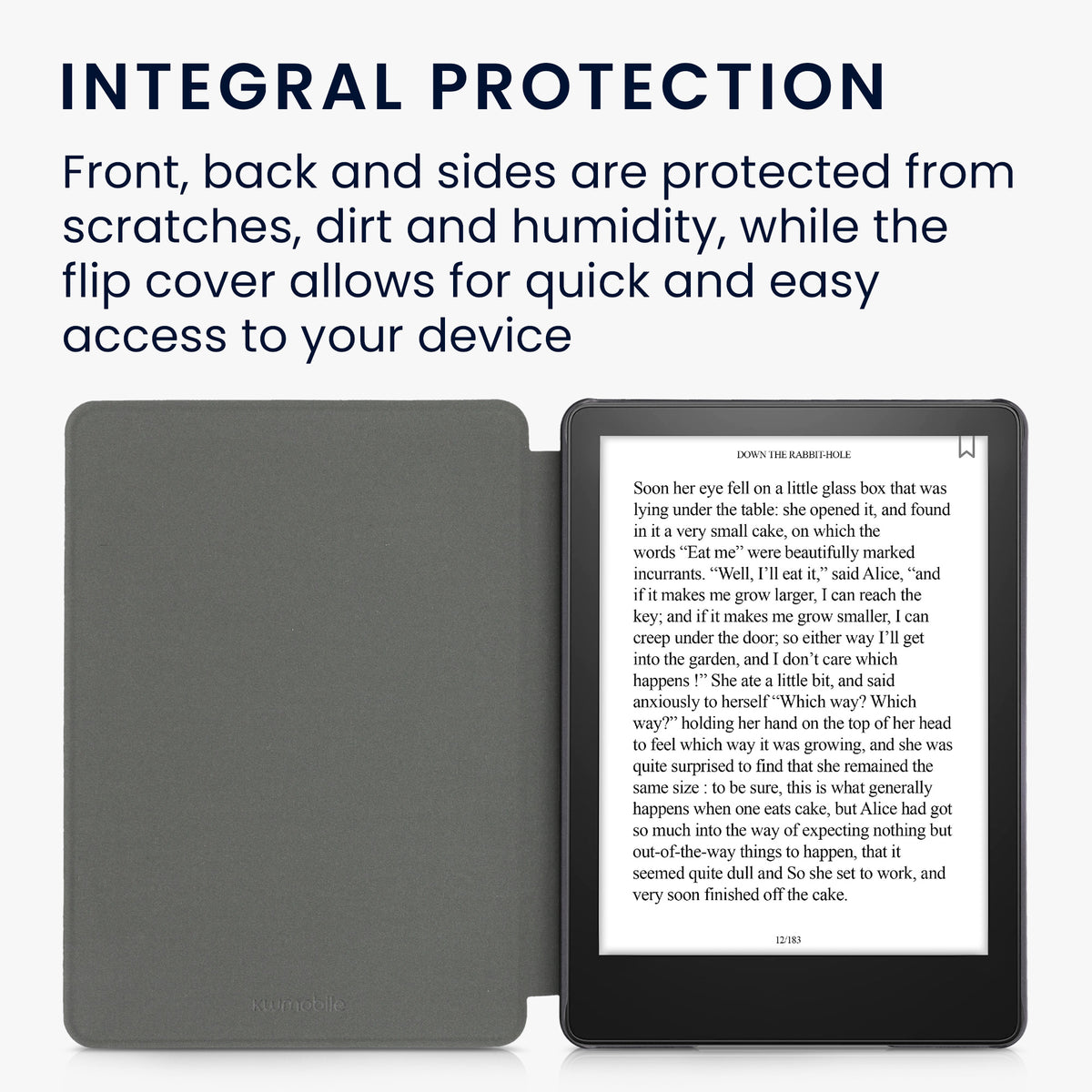 Kindle Paperwhite 11. Generation 2021 Kunstleder Klapphülle