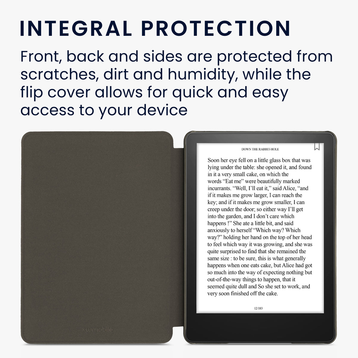 Kindle Paperwhite 11. Generation 2021 Kunstleder Klapphülle