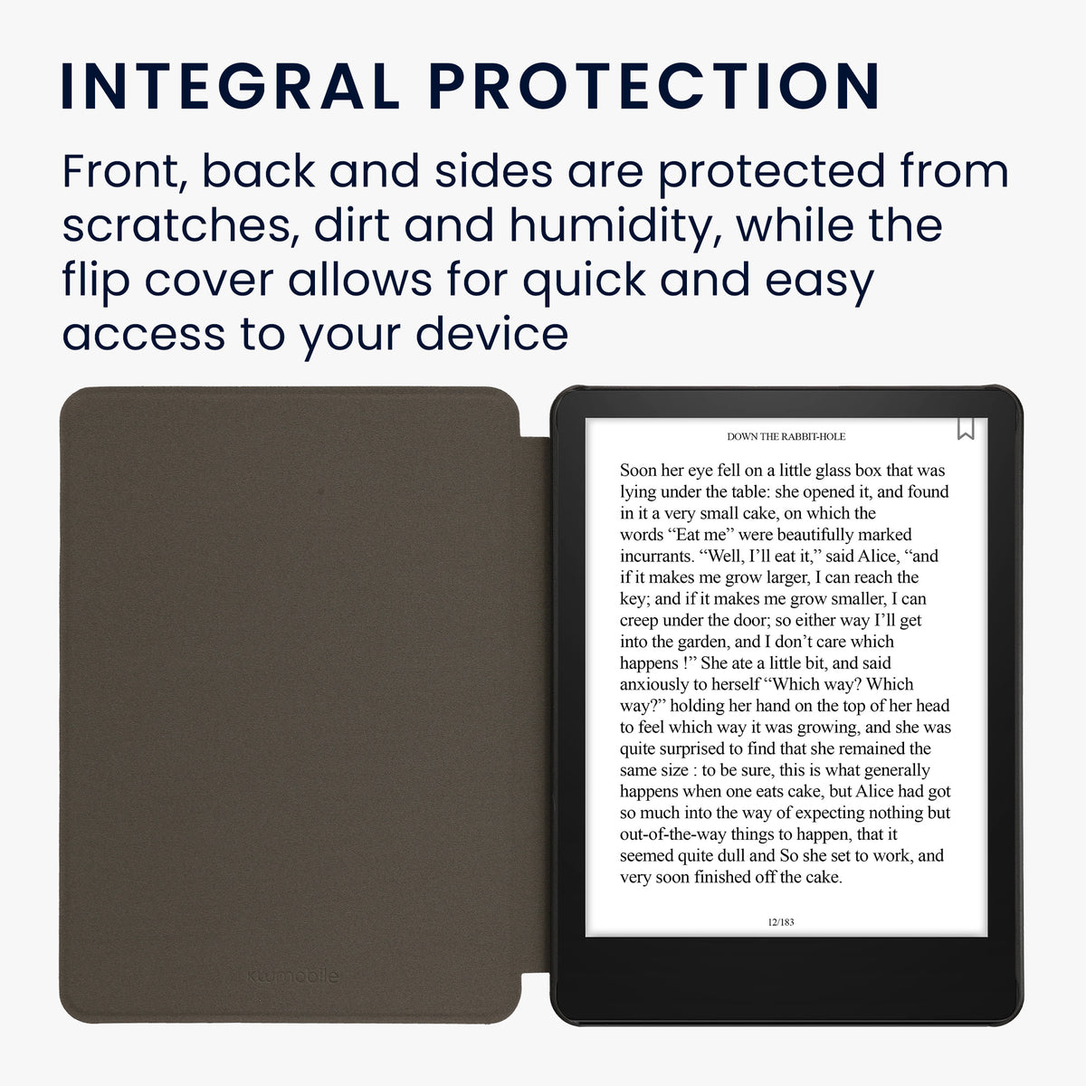 Kindle Paperwhite 11. Generation 2021 Kunstleder Klapphülle