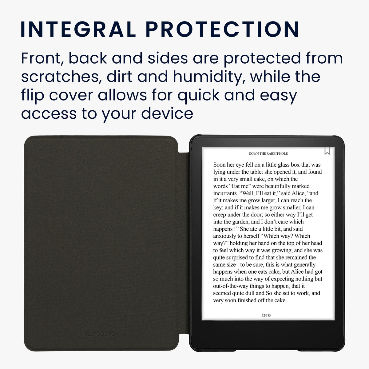 Kindle Paperwhite 11. Generation 2021 Kunstleder Klapphülle
