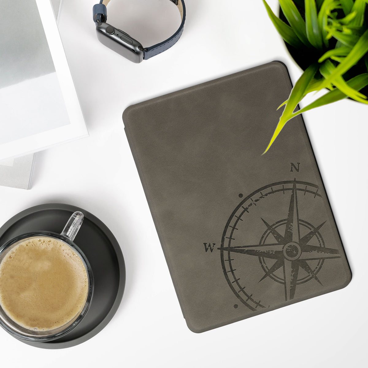 Kindle Paperwhite 11. Generation 2021 Kunstleder Klapphülle