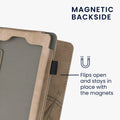 Flip Case für Amazon Kindle Paperwhite (Modelle bis 2017) mit Handschlaufe Kompass Taupe