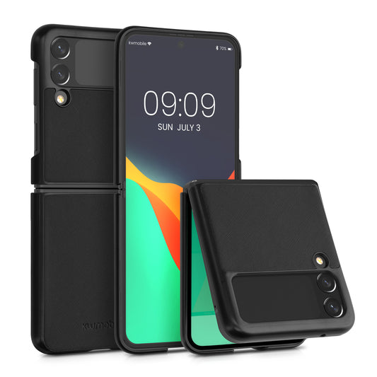 kwmobile Flip Hardcase kompatibel mit Samsung Galaxy Z Flip 3 5G - Hülle für Foldable Handy - Handyhülle