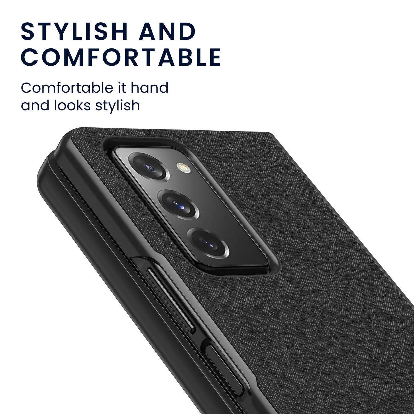 kwmobile Flip Hardcase kompatibel mit Samsung Galaxy Z Fold 2 5G - Hülle für Foldable Handy - Handyhülle