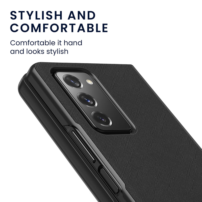 kwmobile Flip Hardcase kompatibel mit Samsung Galaxy Z Fold 2 5G - Hülle für Foldable Handy - Handyhülle