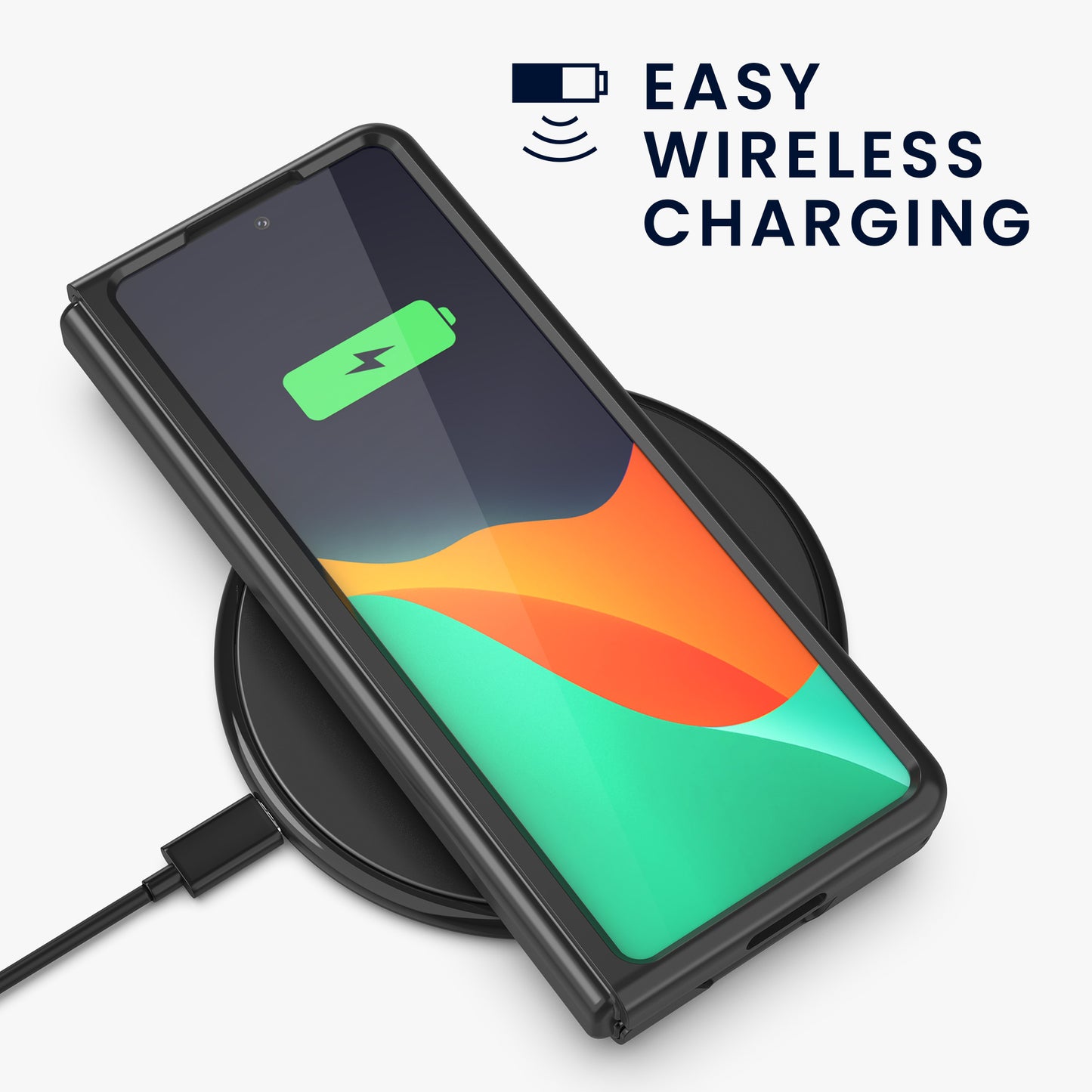 kwmobile Flip Hardcase kompatibel mit Samsung Galaxy Z Fold 2 5G - Hülle für Foldable Handy - Handyhülle