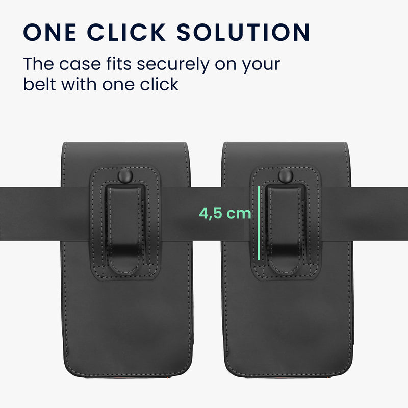 Gürteltasche Hülle für Handys mit Gürtelclip 15,2 x 8 cm