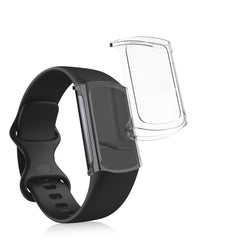 2x Fitbit Charge 6 / Charge 5 Silikon Fullbody Hülle mit Displayschutz