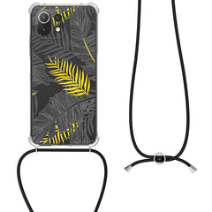 Xiaomi 11 Lite 5G NE / Mi 11 Lite 5G Handykette Palmenblätter Gelb