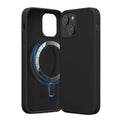 kwmobile Hülle kompatibel mit Apple iPhone 13 mini - magnetisches Silikon Case kompatibel mit MagSafe - Cover gummiert