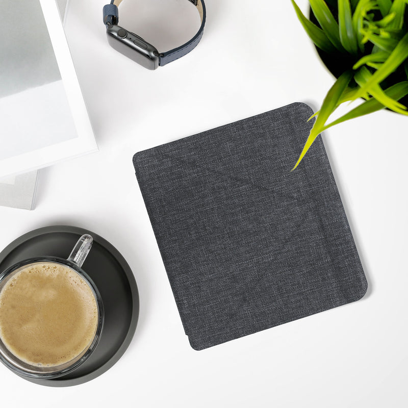 Kobo Libra 2 eReader Hülle Stoff Dunkelgrau