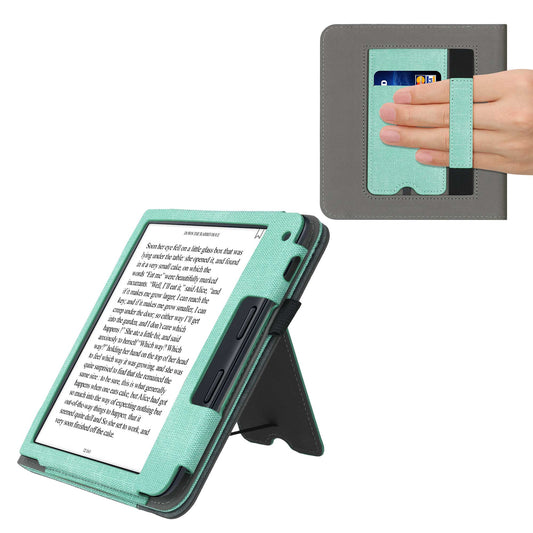 Kobo Libra 2 mit Handschlaufe Kunstleder Flip Case