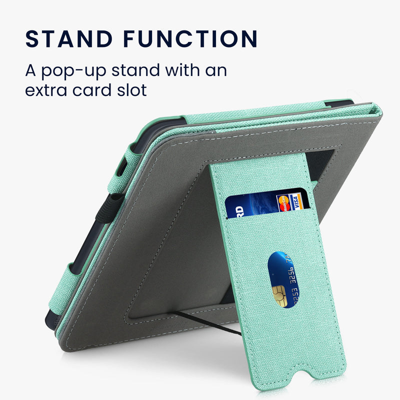 Kobo Libra 2 mit Handschlaufe Kunstleder Flip Case