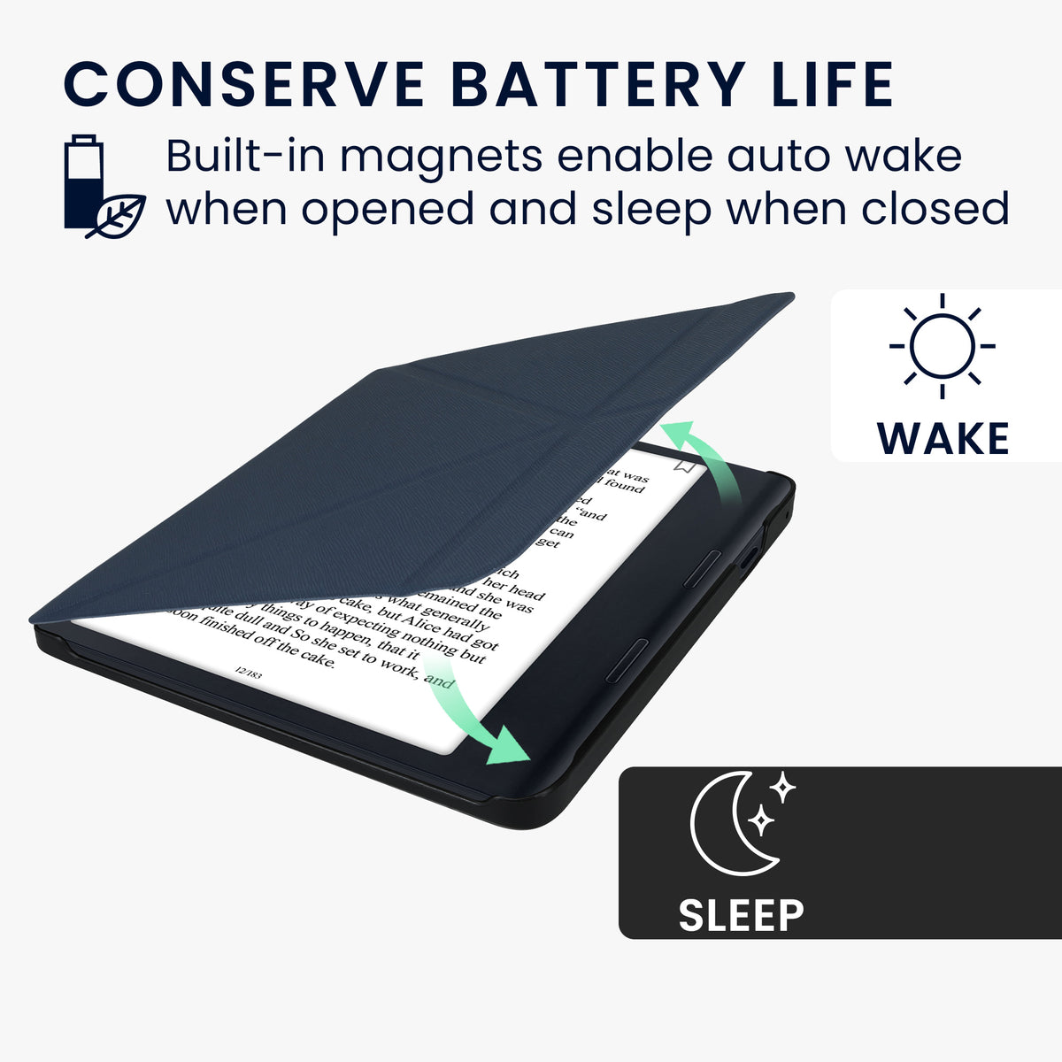 Kobo Sage mit Auto-Sleep Klapphülle