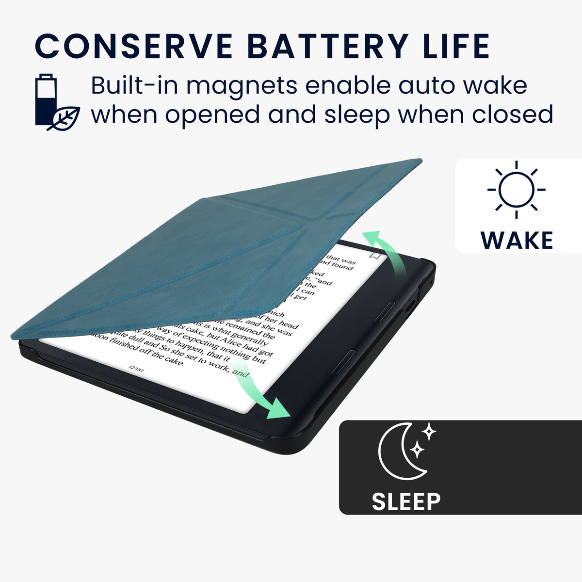 Kobo Sage mit Auto-Sleep Klapphülle