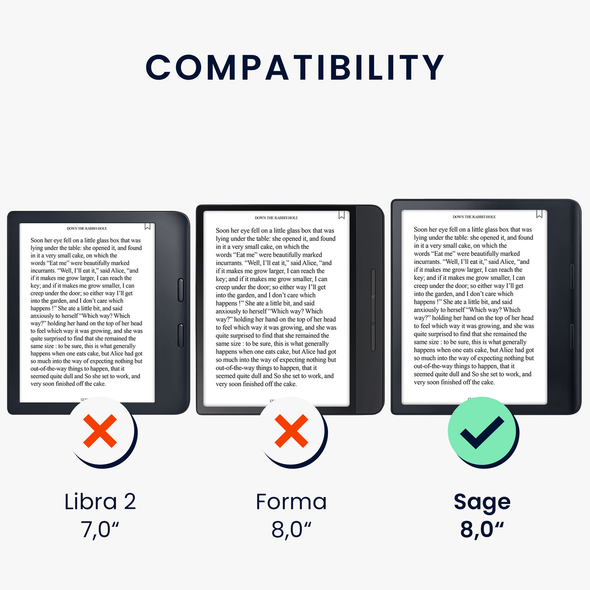 Kobo Sage mit Auto-Sleep Klapphülle