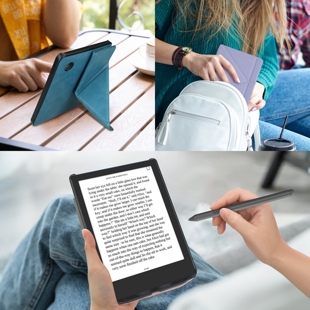 Kobo Sage mit Auto-Sleep Klapphülle
