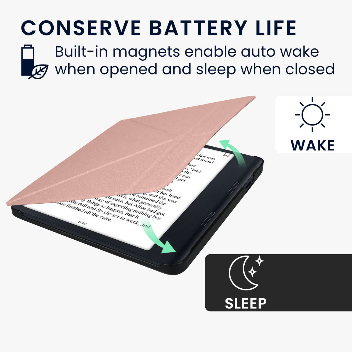 Kobo Sage mit Auto-Sleep Klapphülle