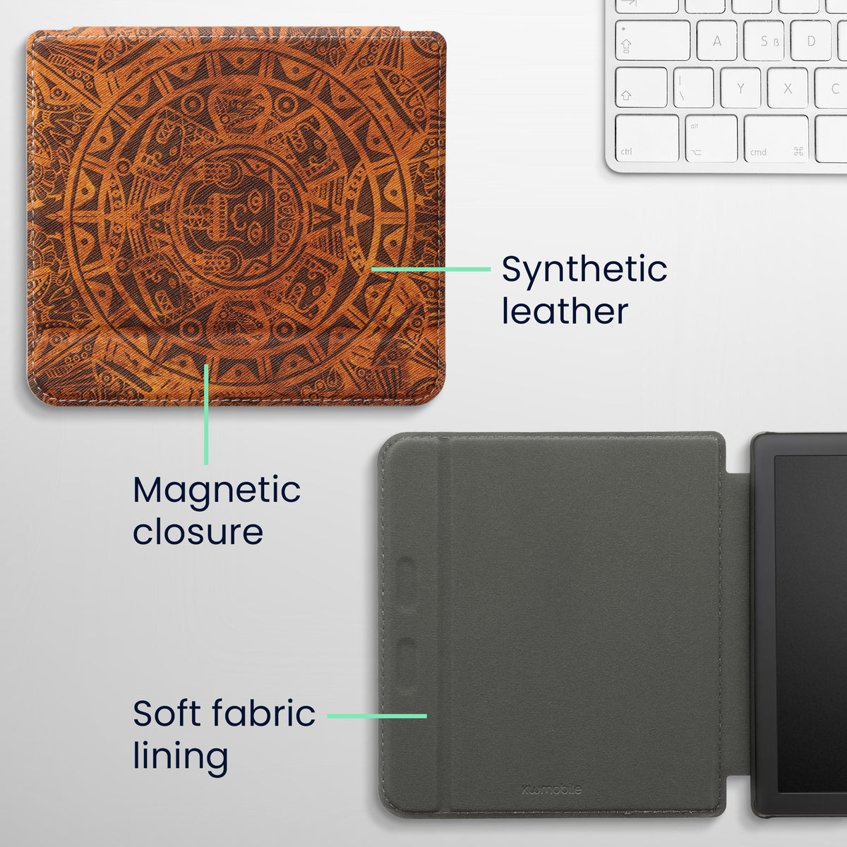 Tolino Vision 6 mit Auto-Sleep eReader Flip Case