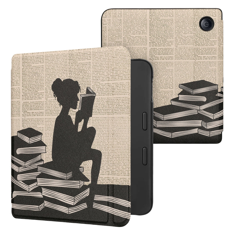 Tolino Vision 6 mit Auto-Sleep eReader Flip Case