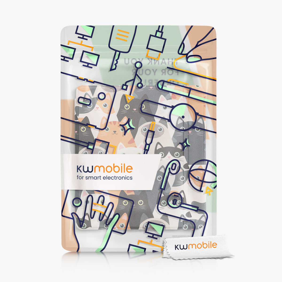 Tolino Vision 6 mit Auto-Sleep eReader Flip Case