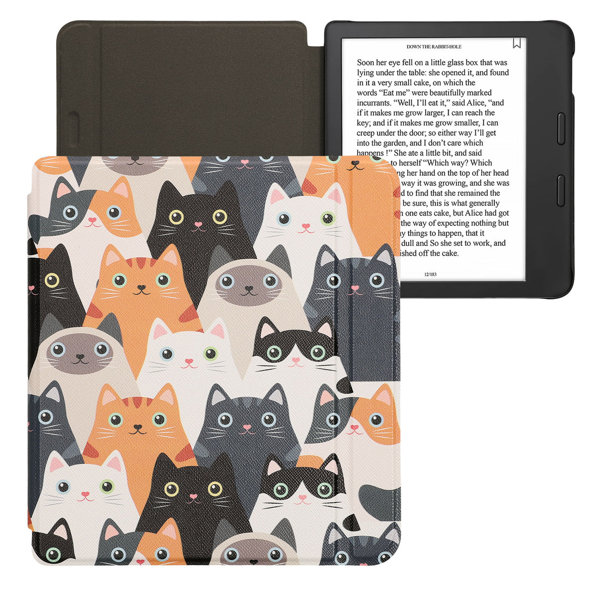 Tolino Vision 6 mit Auto-Sleep eReader Flip Case