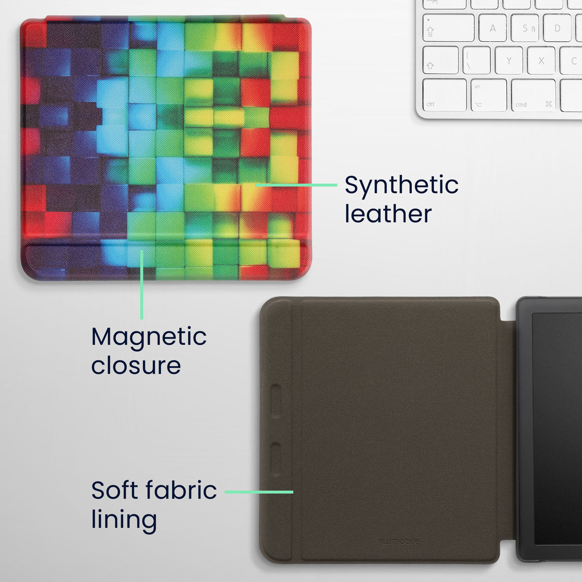Tolino Vision 6 mit Auto-Sleep eReader Flip Case