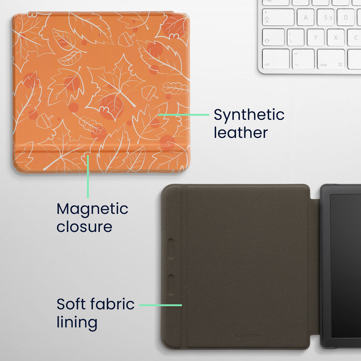 Tolino Vision 6 mit Auto-Sleep eReader Flip Case