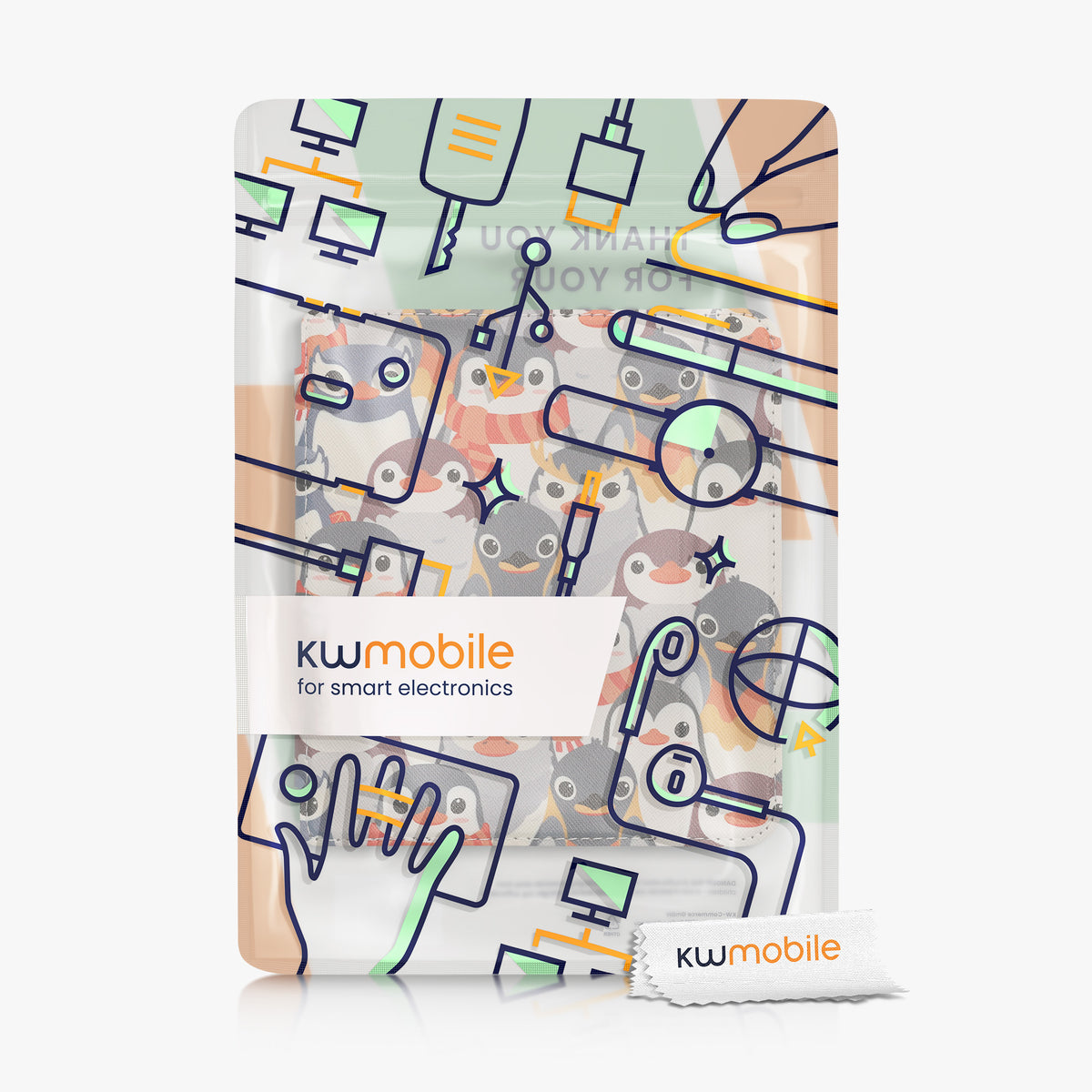 Tolino Vision 6 mit Auto-Sleep eReader Flip Case