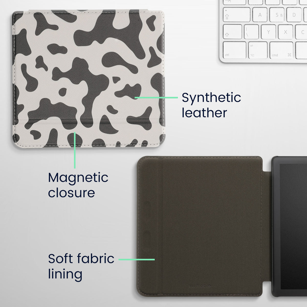Tolino Vision 6 mit Auto-Sleep eReader Flip Case