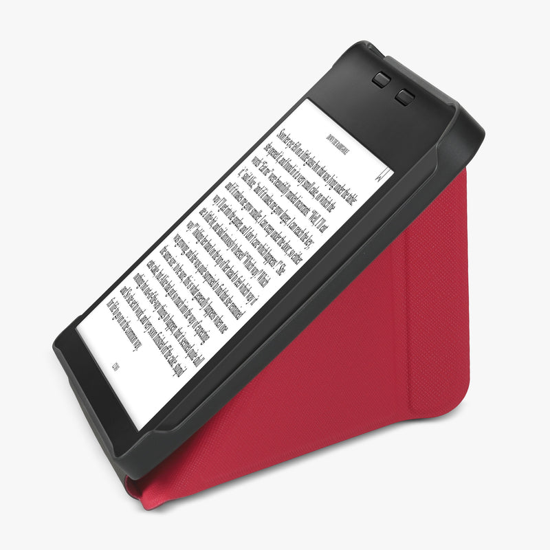 kwmobile Schutzhülle für Tolino Vision 6 Hülle - eReader Klapphülle mit Auto Sleep Funktion - Cover mit Ständer