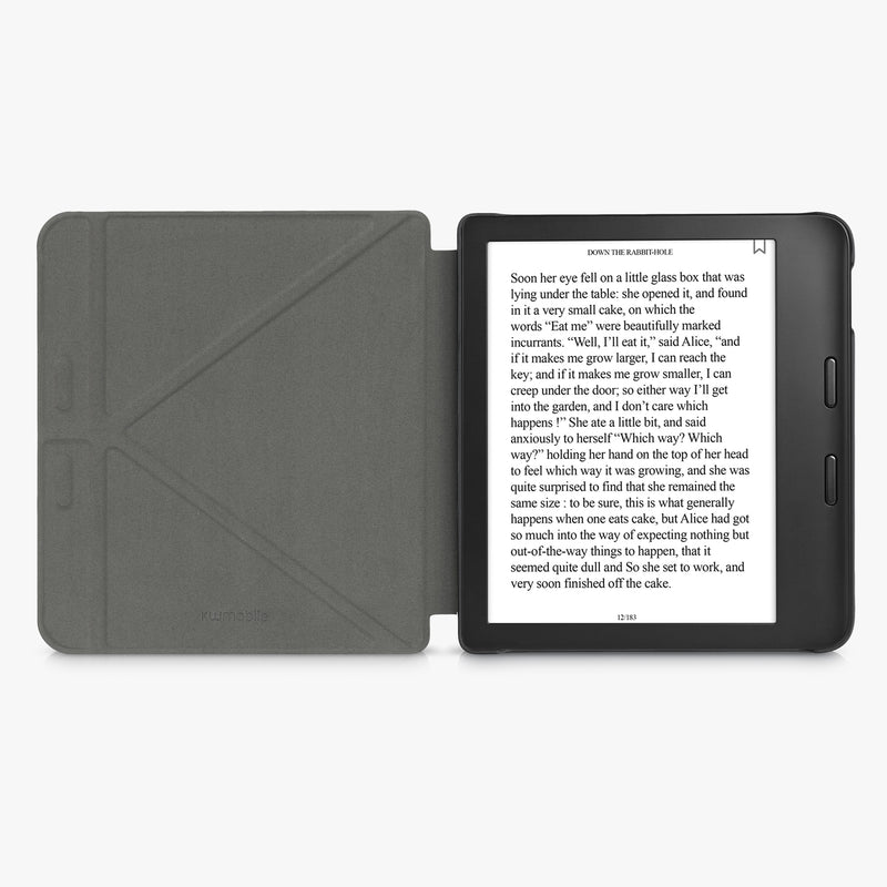 kwmobile Schutzhülle für Tolino Vision 6 Hülle - eReader Klapphülle mit Auto Sleep Funktion - Cover mit Ständer