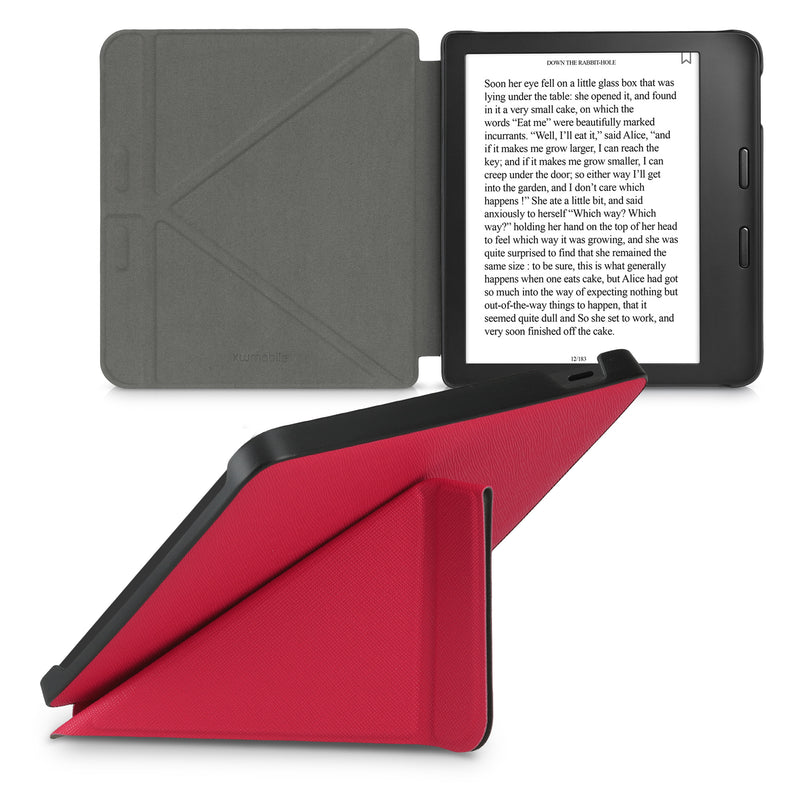 kwmobile Schutzhülle für Tolino Vision 6 Hülle - eReader Klapphülle mit Auto Sleep Funktion - Cover mit Ständer