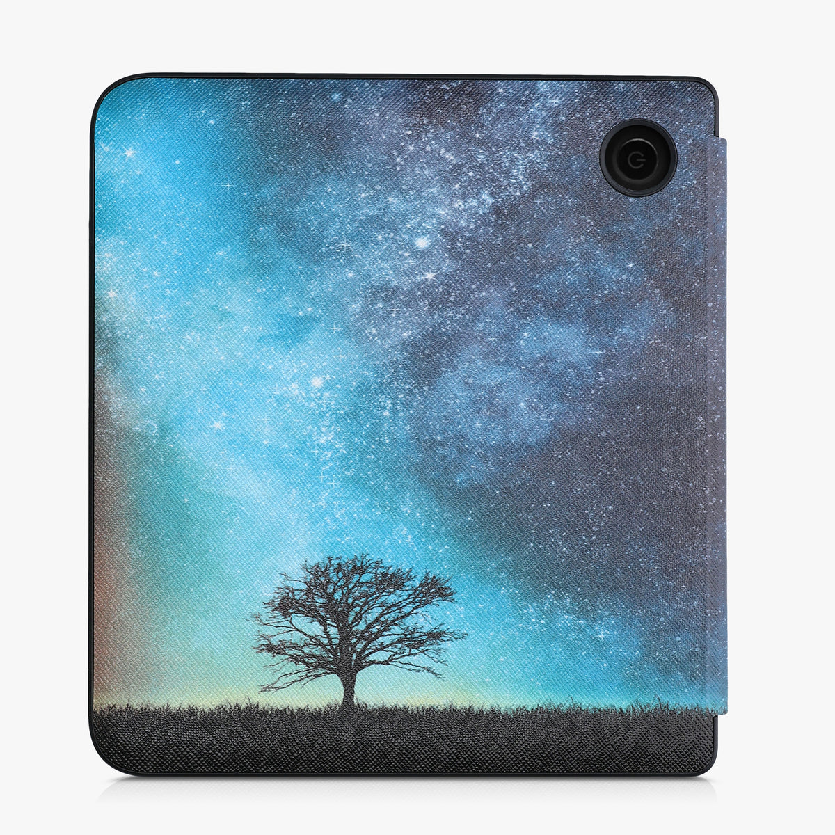 Tolino Vision 6 Kunstleder eReader Hülle Sternenhimmel Baum