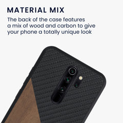 Xiaomi Redmi Note 8 Pro Handyhülle Holz Carbon