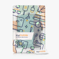 Kobo Aura H2O Edition 2 mit Handschlaufe Flip Case Zweifarbig Mint