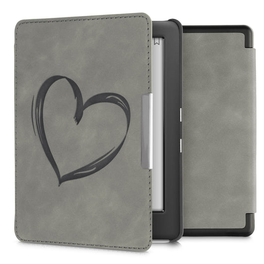 kwmobile Schutzhülle für Kobo Glo HD / Touch 2.0 Hülle - eReader Case aus Kunstleder mit Auto Sleep Funktion