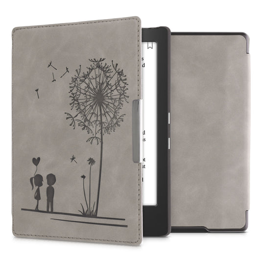 kwmobile Schutzhülle für Kobo Aura H2O Edition 1 Hülle - eReader Case aus Kunstleder mit Auto Sleep Funktion