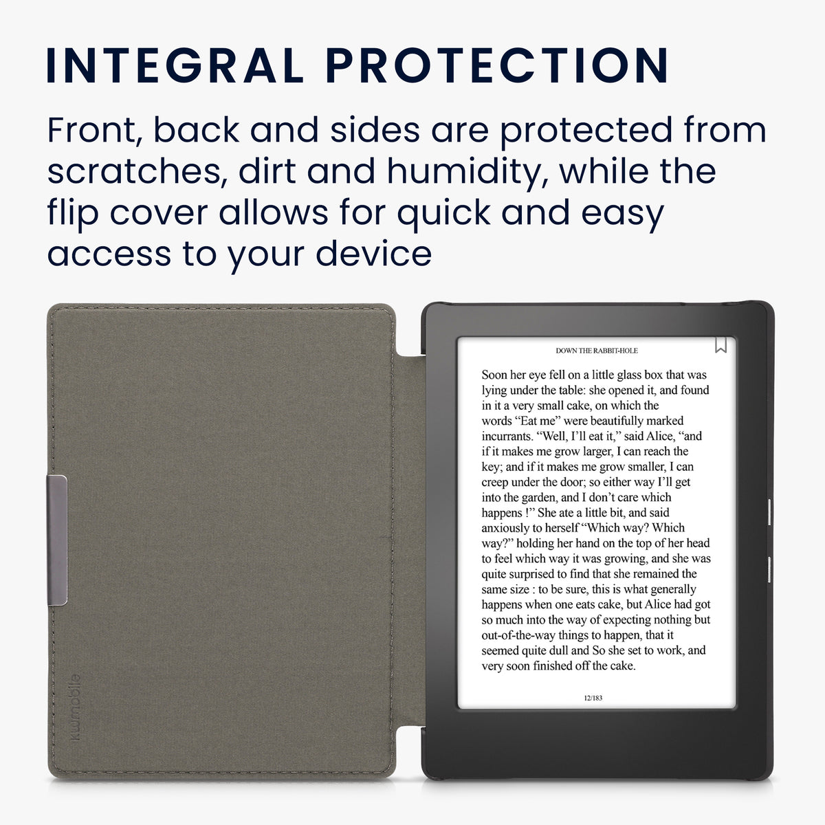 Kobo Aura H2O Edition 1 mit Auto-Sleep eReader Hülle