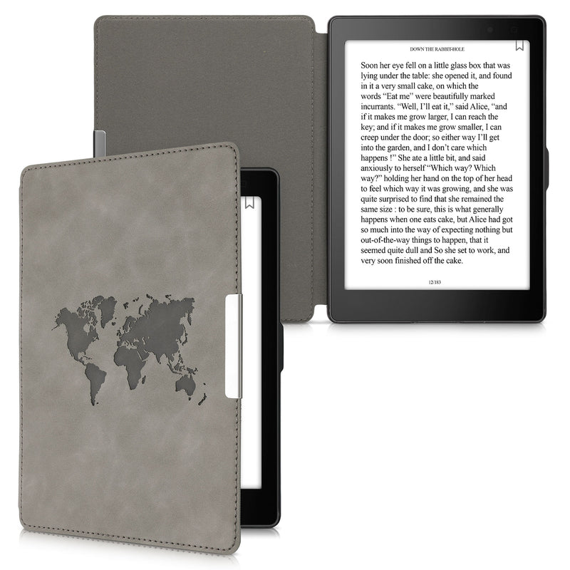 kwmobile Schutzhülle für Kobo Aura ONE Hülle - eReader Case aus Kunstleder mit Auto Sleep Funktion - [dsg02] - Hüllen