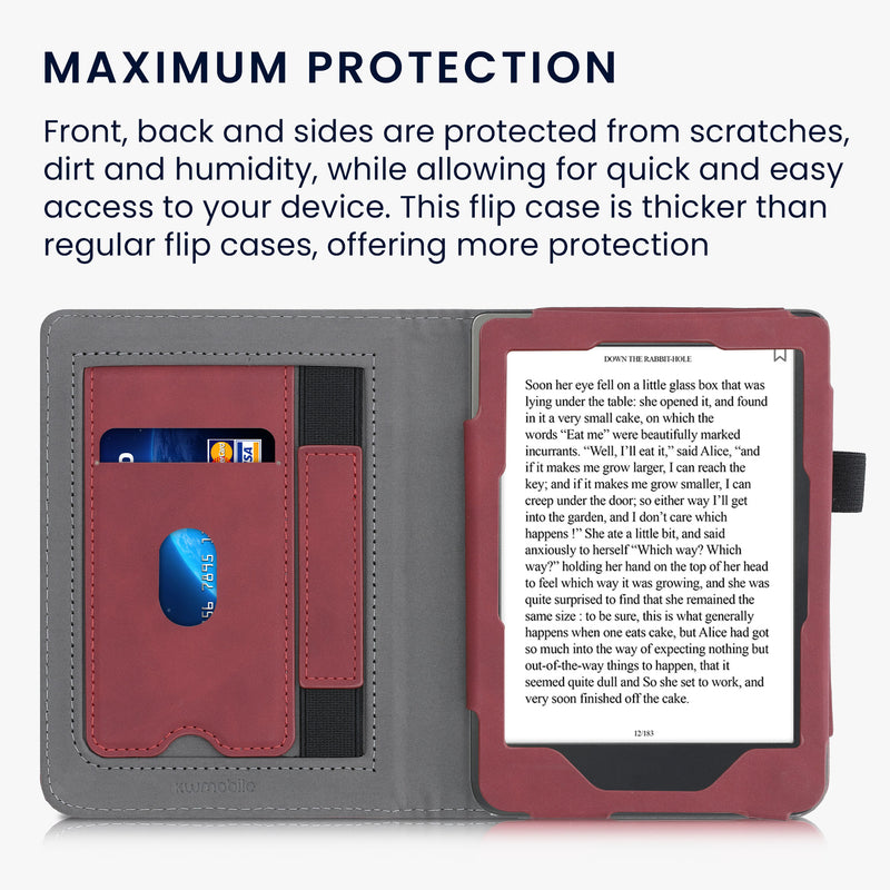 Kobo Clara HD mit Handschlaufe Flip Case