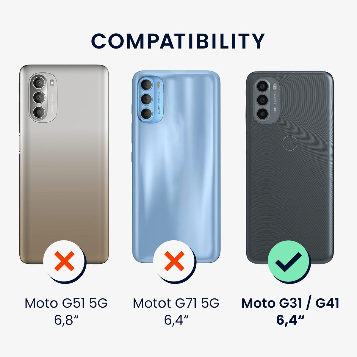 Motorola Moto G31 / Moto G41 Handyhülle