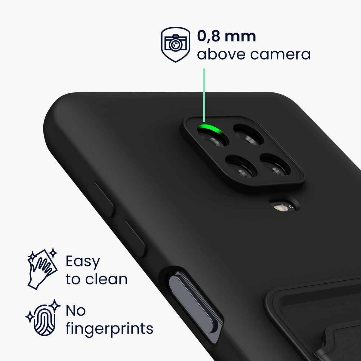 Xiaomi Redmi Note 9S / 9 Pro / 9 Pro Max Handyhülle mit Kartenfach