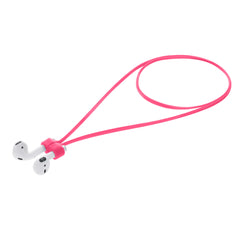 kwmobile Magnetisches Kopfhörer Halteband für Apple Airpods 1 / 2 / 3 / 4 / Pro 1 / Airpods Pro 2 Zubehör - Headphones Anti Lost Gurt zum Joggen - 80cm Kopfhörer Halterung - Rosa Rosa  